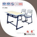 Good quality Double school table and school chair